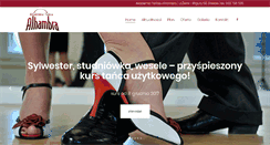 Desktop Screenshot of alhambra.com.pl