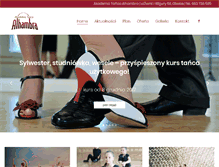 Tablet Screenshot of alhambra.com.pl