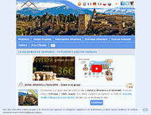 Tablet Screenshot of alhambra.info